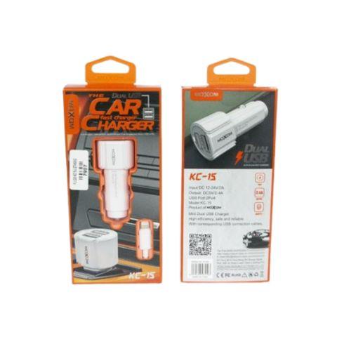 Cargador de Carro Moxom KC15 Lightning