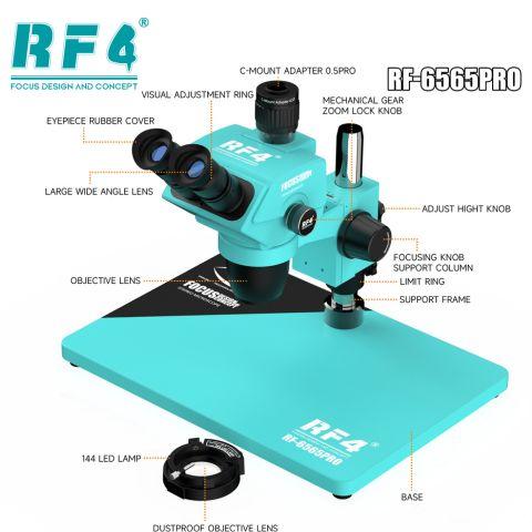 Microscopio Trinocular RF-6565 Pro HD — foto 1 de 2