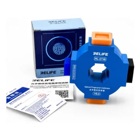 Calibrador de huellas dactilares Android 4 en 1 Relife RL-071B para HUAWEI, XIAOMI y OPPO. Calibrador óptico de huellas dactilares para teléfonos Android.