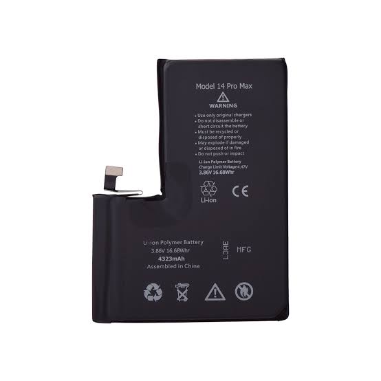 Batería TP para iPhone 14 Pro Max 4323 mAh con flex
