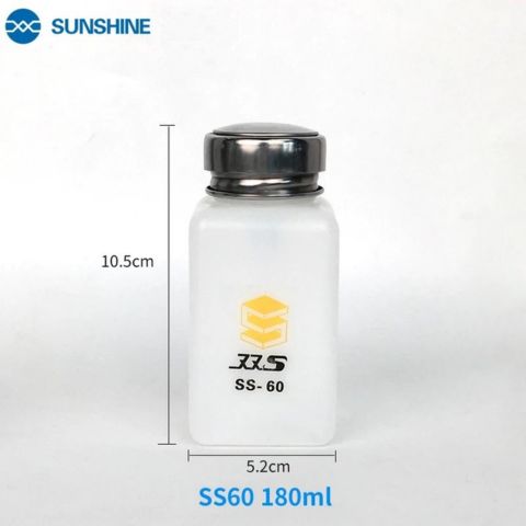 SUNSHINE DISPENSADOR ALCOHOL SS-60 180 ML