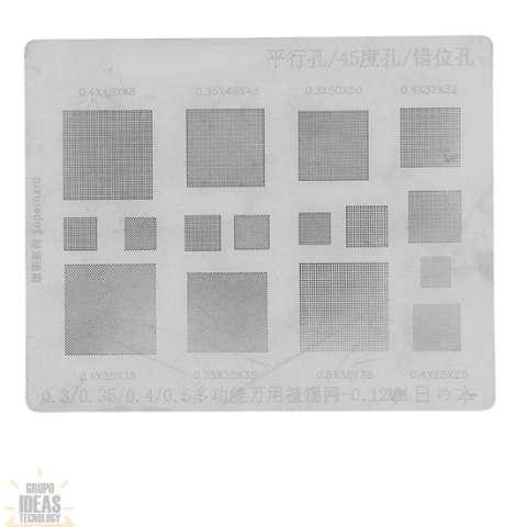Stencil Universal Baku para Rework