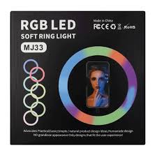 Trípode con Aro de Luz Rgb MJ-33 — foto 1 de 3
