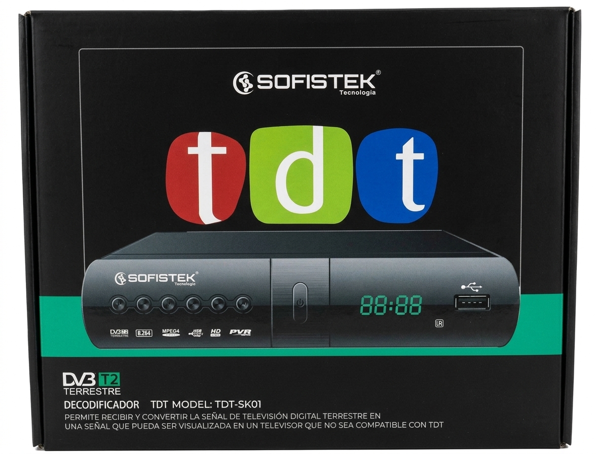 Decodificador TDT Sofistek TD-SK01