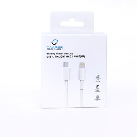 Cable de Datos Daaper DP40I USB-C a Lightning
