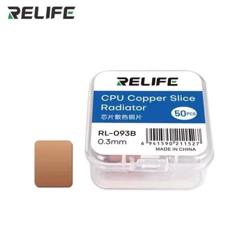 Lámina de Cobre RELIFE RL-093 0.3mm para Reparación