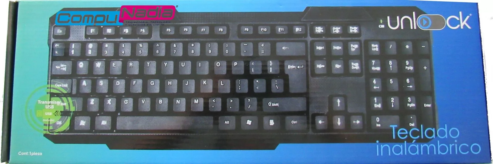 Unlock Teclado PC Wireless TIN02N
