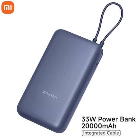 Power Bank Xiaomi 20000mAh 33W