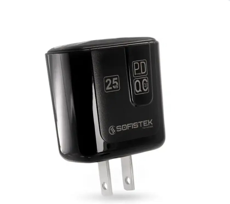 Cargador Sofistek SK25W Doble Puerto PD 25W + cable TC-TC