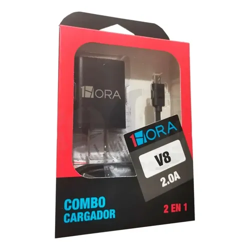 Cargador 1HORA USB 2A con Cable USB-C — foto 1 de 4