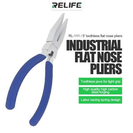 Alicate Punta Plana Relife RL-111 Sin Dientes — foto 1 de 3