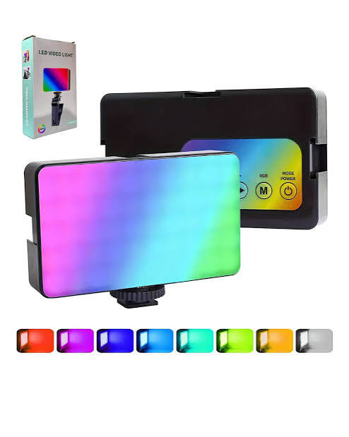 Panel de Luz Recargable AY-96RGB