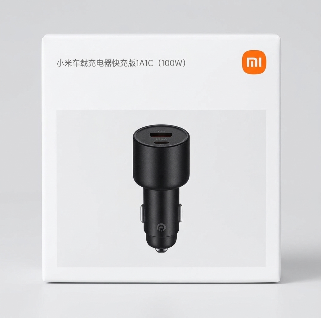 Cargador de Carro Xiaomi 100W Max TC/USB Original